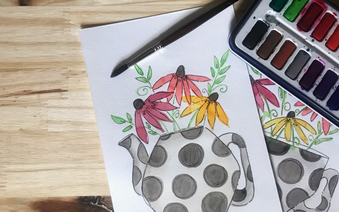 How One Person Turned Her Love of Watercolor Into A Painting Membership