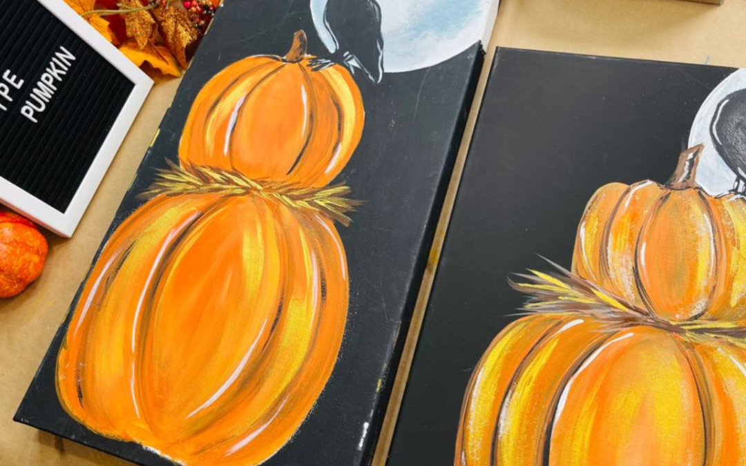 How To Paint A Pumpkin Step By Step