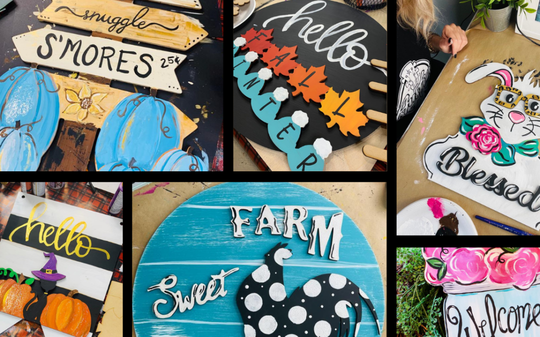 What is a DIY Door Hanger + 8 Designs to Paint and Teach