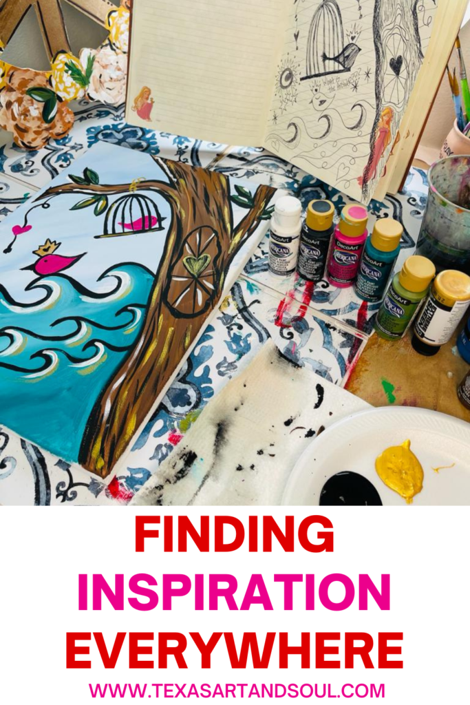 Finding Inspiration Everywhere Pinterest Pin