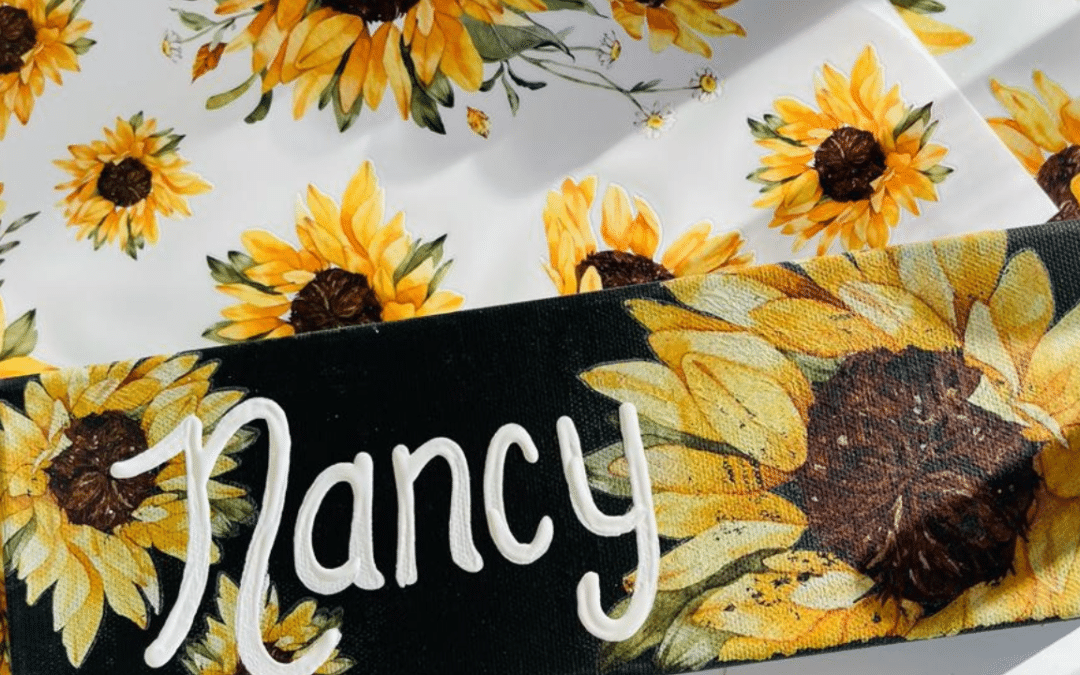 Sunflower Transfers: How to Add These Beautiful Flowers to Your Canvas in Minutes